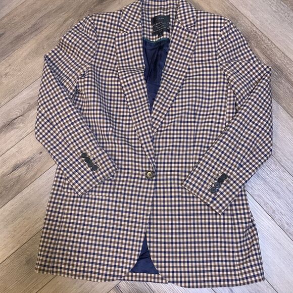 J.Crew Alfie Check Blazer - Picture 3 of 10